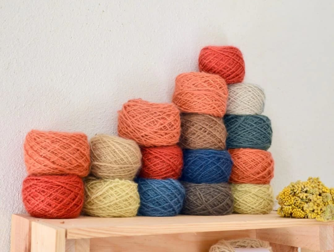 Pelotes mohair - exemples de coloris